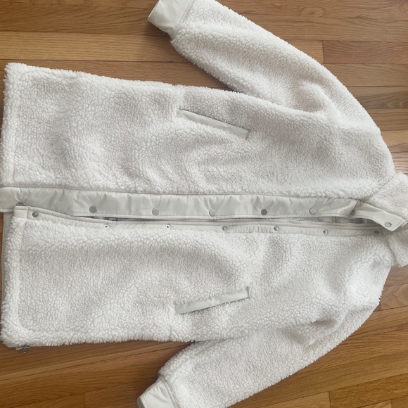 Athleta Fleece Hybrid Coat - Picture 3 of 5